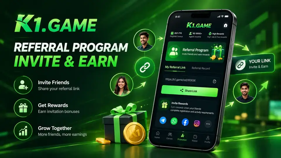 Earn Through the K1 Game Referral Program